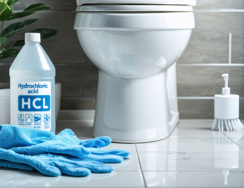 Acide chlorhydrique pour WC : guide pratique pour un nettoyage efficace de vos toilettes