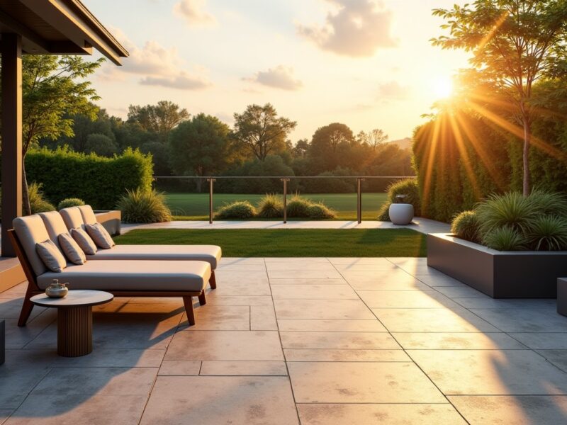 Terrasse en résine : les atouts et les limites pour sublimer votre espace extérieur
