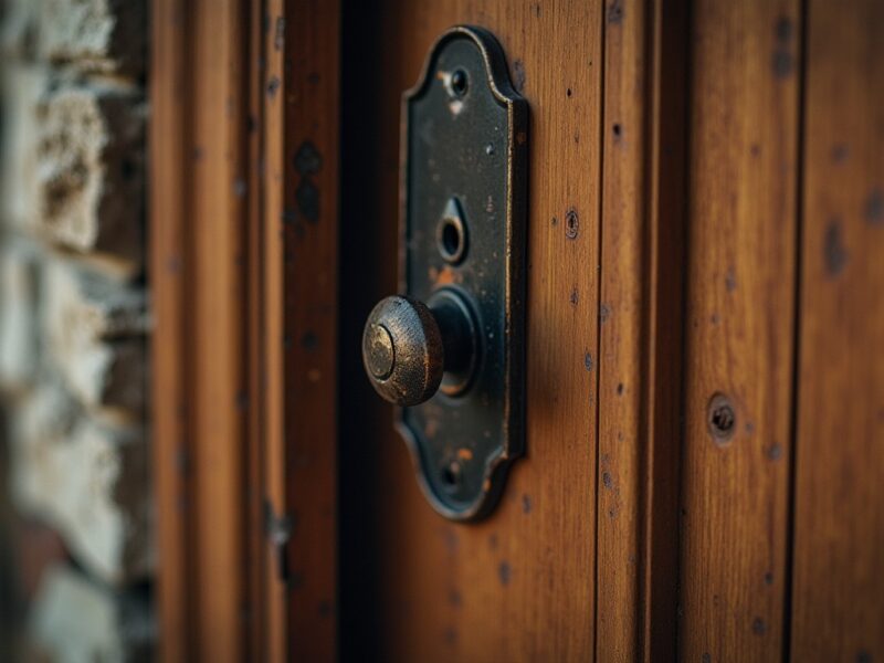 Astuces efficaces pour isoler une porte d&rsquo;entrée en bois ancienne sans la changer