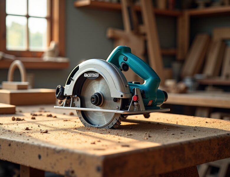 Scie circulaire RaceTools : alliez puissance et précision pour des travaux d&rsquo;exception