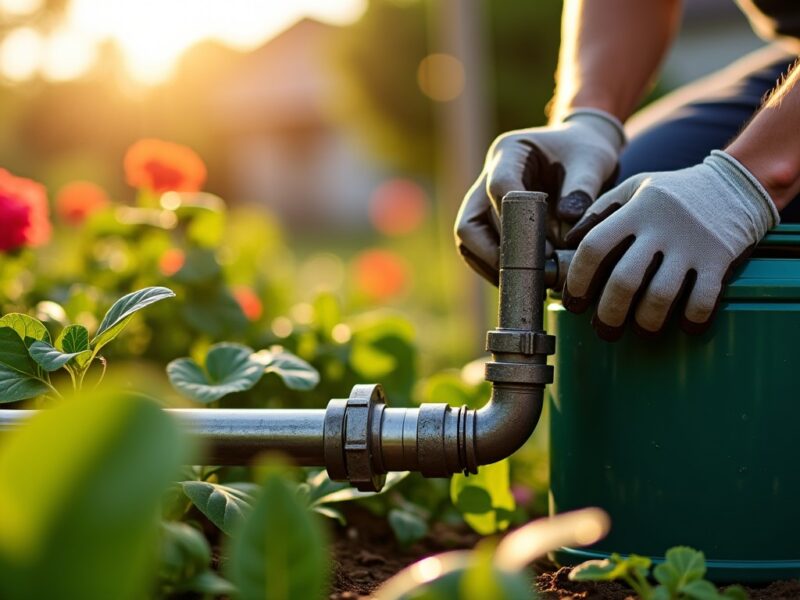 Guide pratique pour installer un récupérateur d&rsquo;eau de pluie chez vous