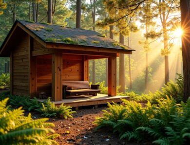 Bois d’abri : comment sélectionner le matériau idéal pour une structure robuste et pérenne