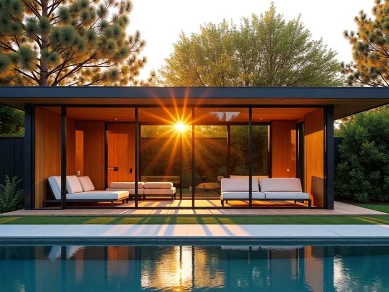 Transformer votre maison avec un pool house : astuces et idées pour un projet réussi