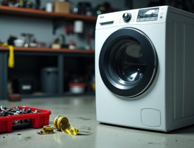 Est-il sans danger d&rsquo;installer une machine à laver en position horizontale ?