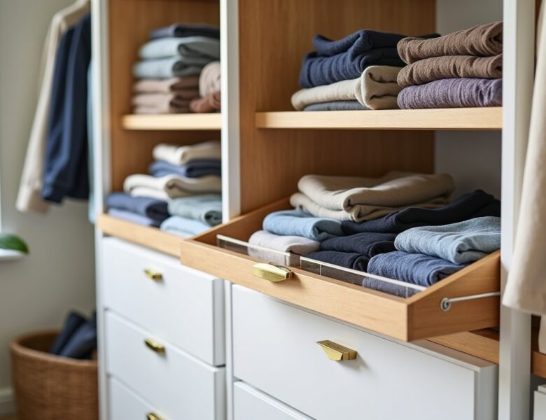 Rangement malin : astuces efficaces pour optimiser l’espace de stockage de vos vêtements