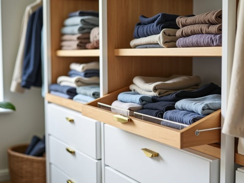 Rangement malin : astuces efficaces pour optimiser l’espace de stockage de vos vêtements