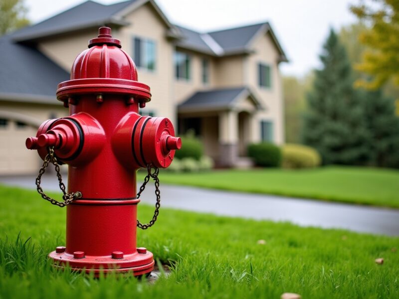 Borne incendie installée sur un terrain privé : qui doit assurer son entretien ?
